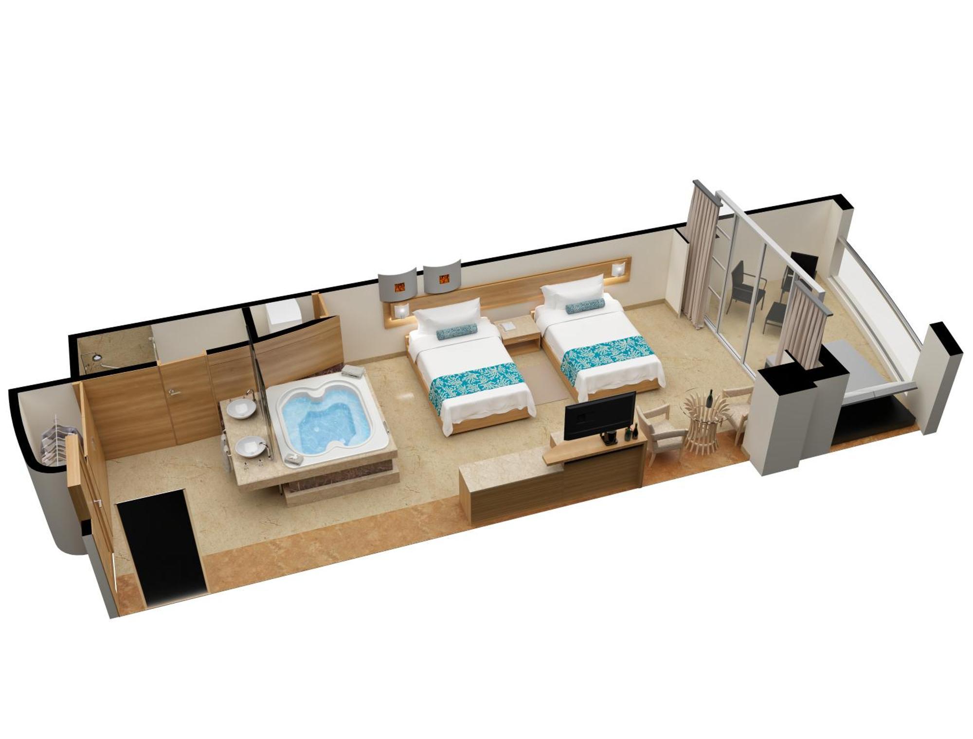 Beach Palace Cancún Pokój zdjęcie